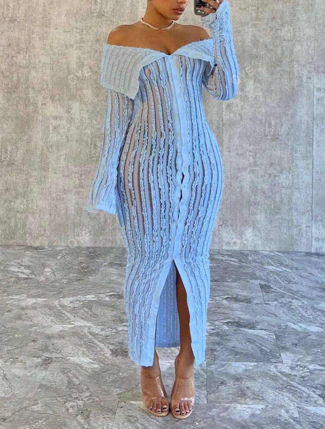 sculpt knit dress