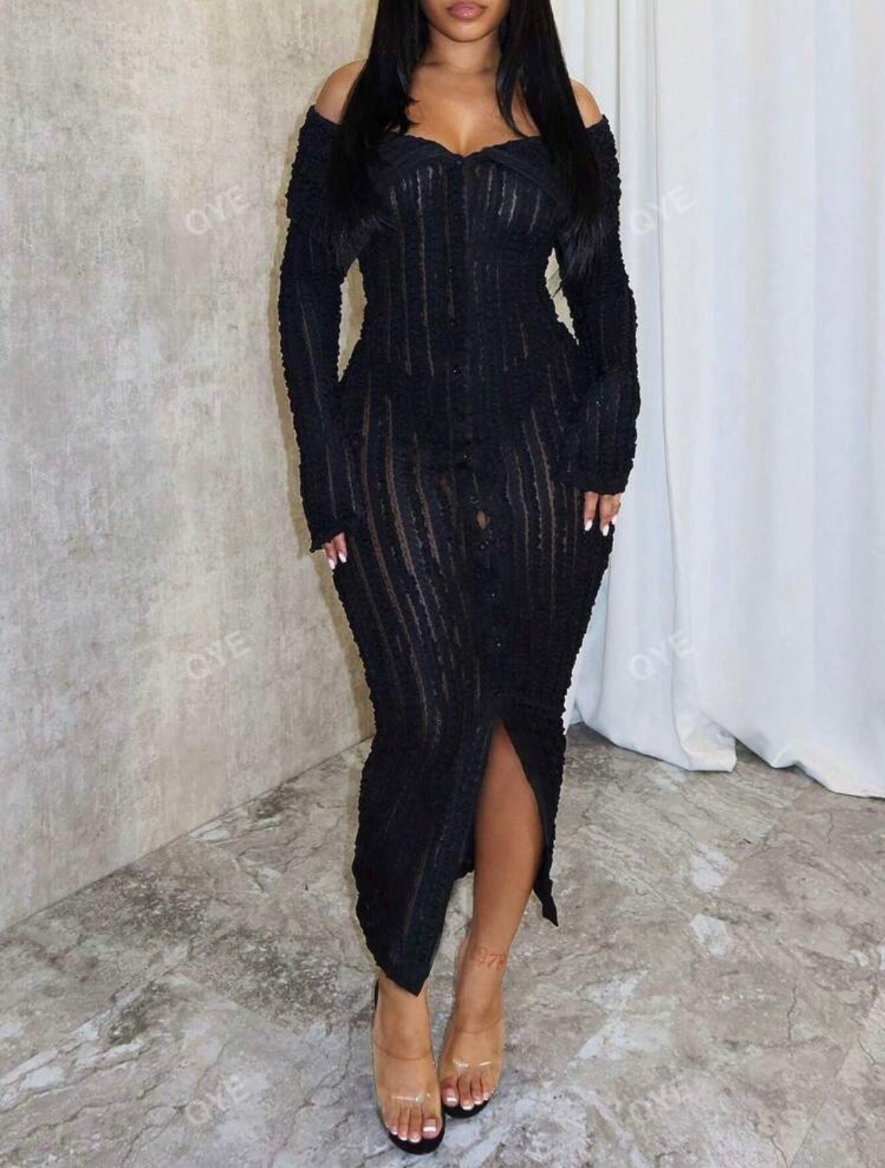 sculpt knit dress