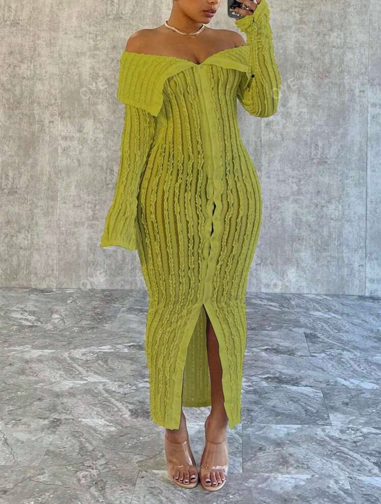 sculpt knit dress