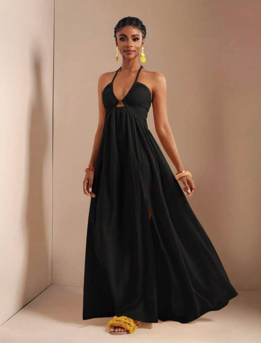 serenity pleated maxi
