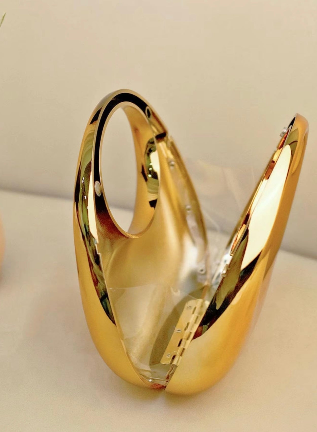 mirror muse metallic bag