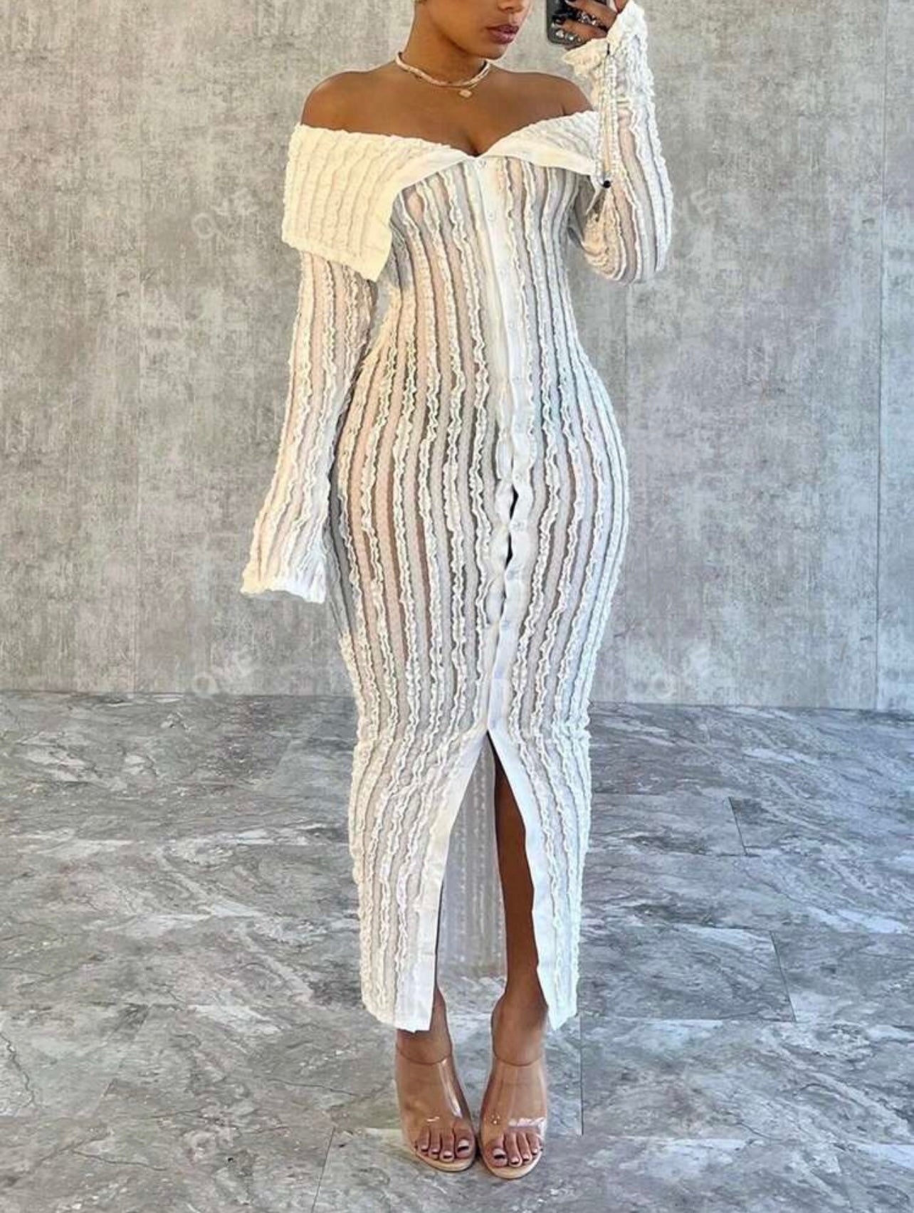 sculpt knit dress
