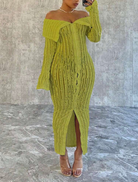 sculpt knit dress
